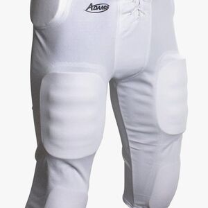 Adams White Football Pants